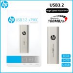 HP x796C USB 3.2 Type-C & USB-A Dual Connector OTG Flash Drive with 32GB, 64GB, or 128GB Capacity