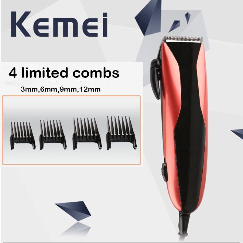 Kemei KM-6357 Professional Hair Electric Clipper Trimmer Machine for Men