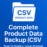Full Product Catalog (CSV File) – For Shopify & WooCommerce